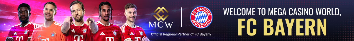 FC Bayern Signs a Three-Year Deal with Asia’s iGaming brand, Mega Casino World