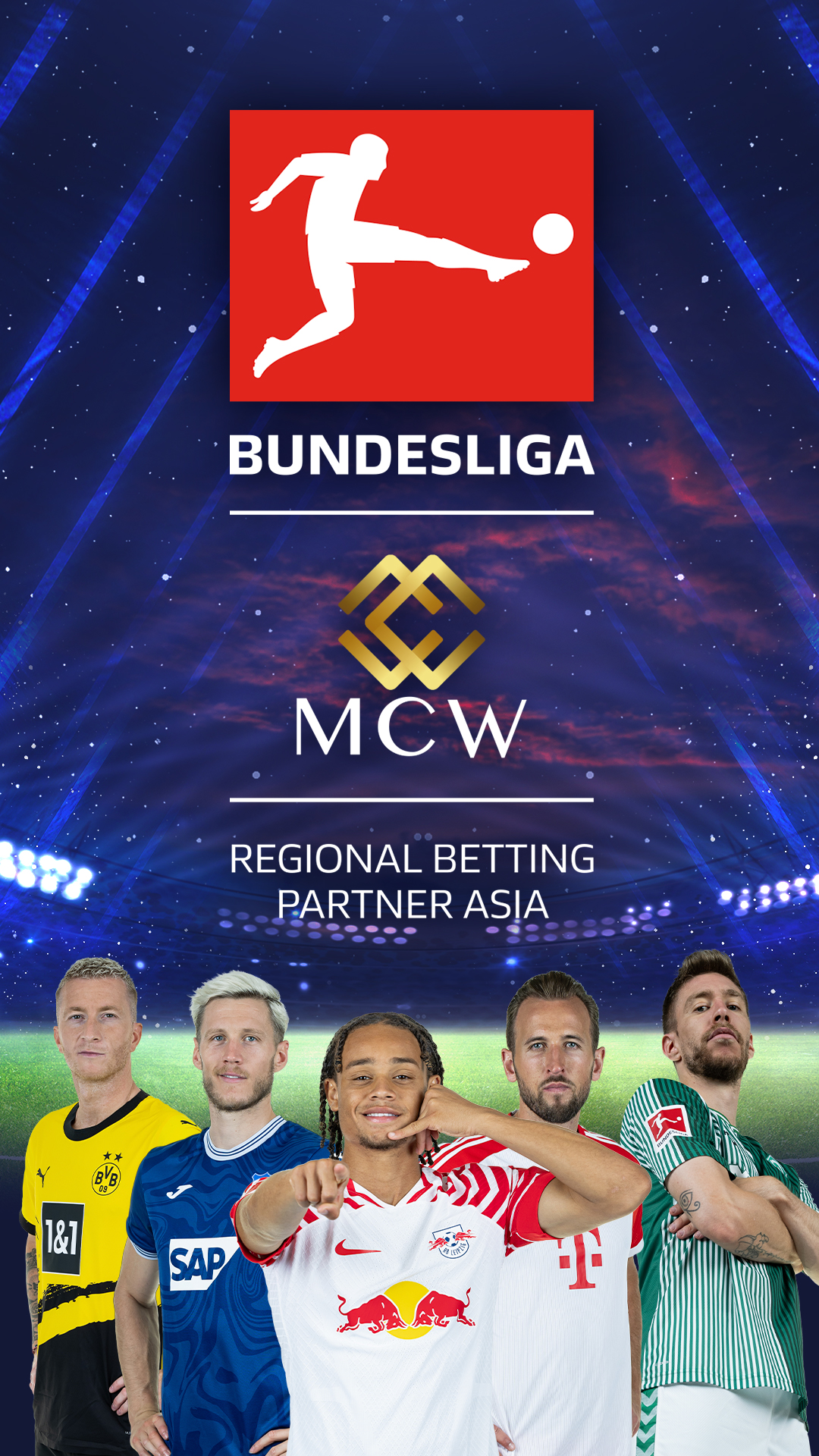 Bundesliga International agrees on a regional partnership with Mega Casino World in Asia