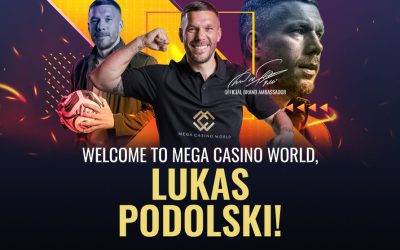 Football Icon Lukas Podolski Takes Asia Brand Ambassador Role with Mega Casino World