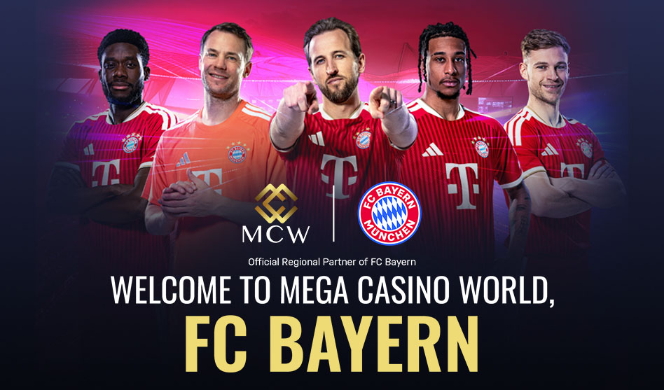 FC Bayern Signs a Three-Year Deal with Asia’s iGaming brand, Mega Casino World